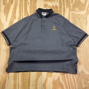 Vintage 90's Lee Sport Minnesota Vikings NFL Polo Shirt – Embroidered – Men’s XL